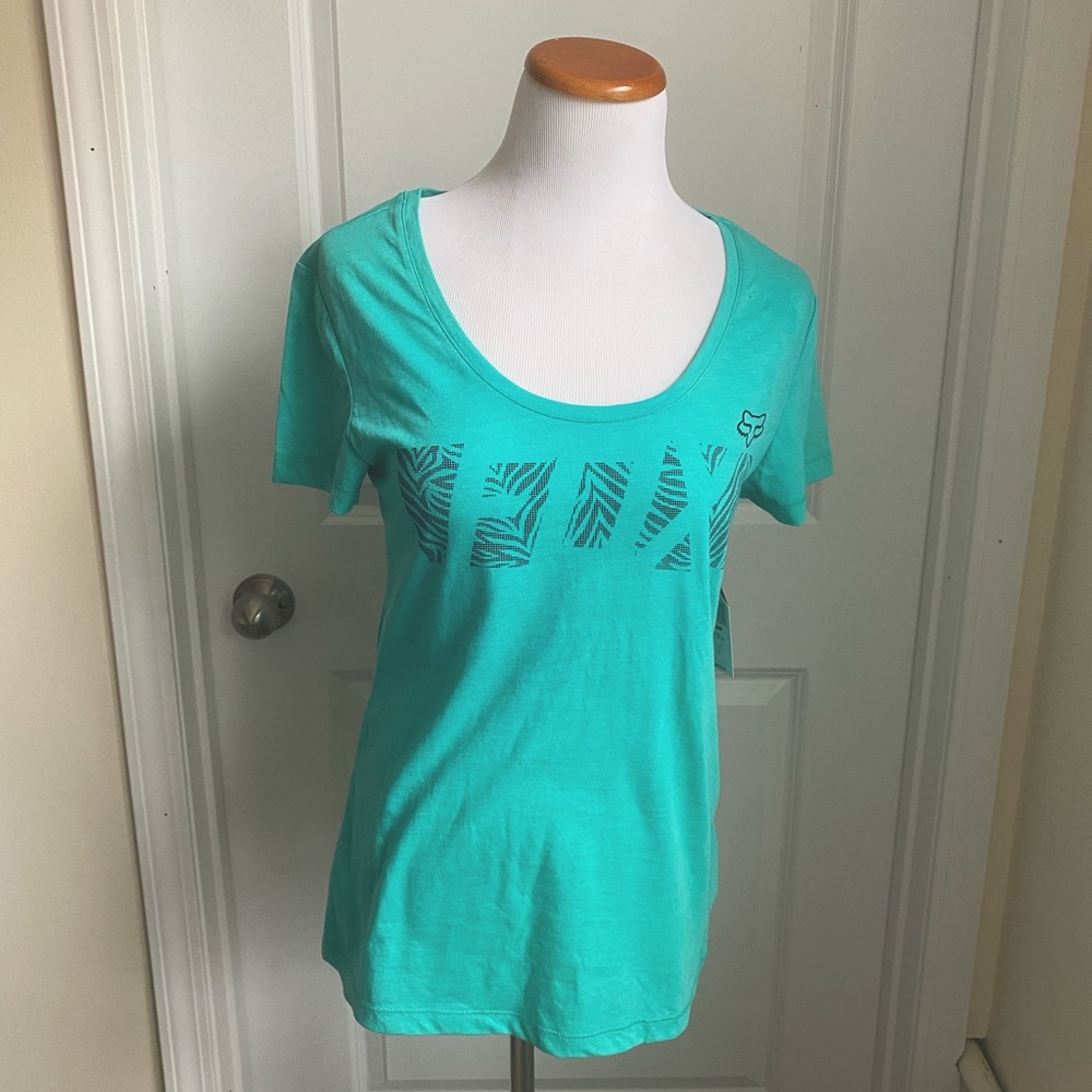 Fox Scoop-Neck T-Shirt